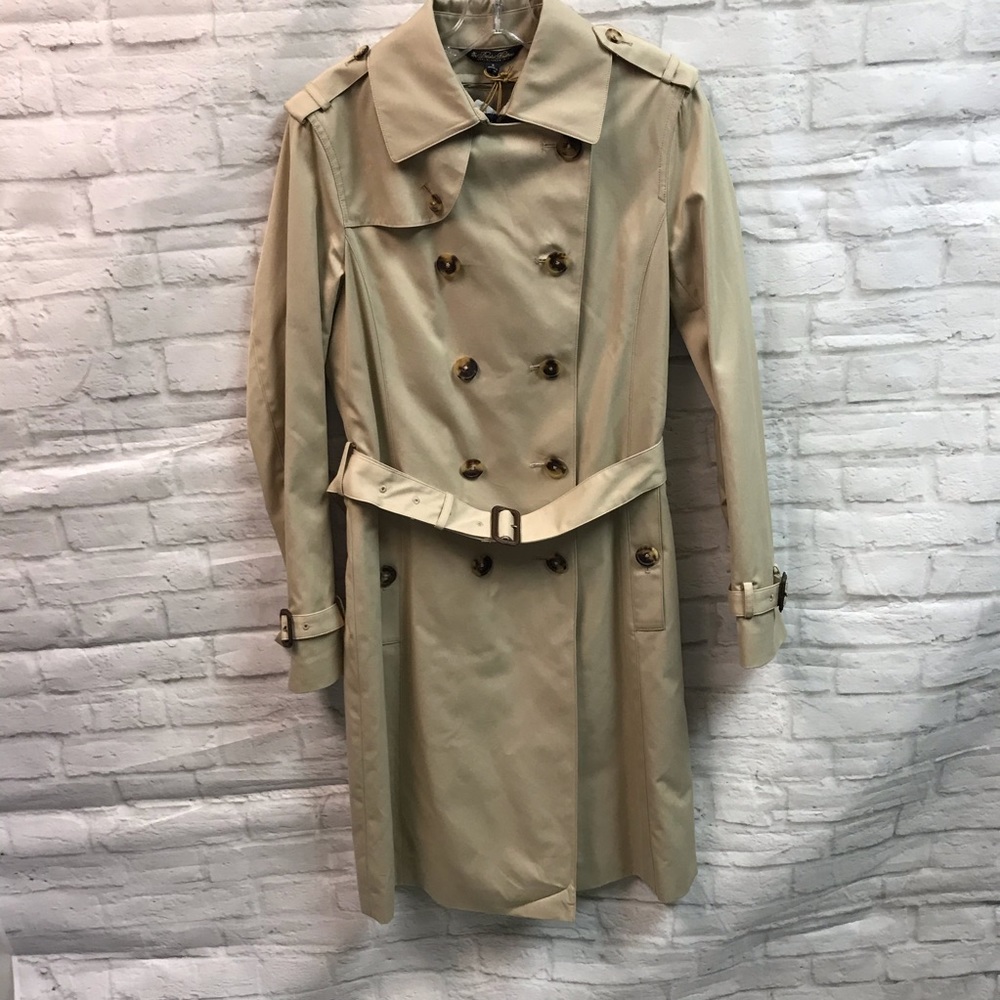 Brooks brothers double breasted trench coat